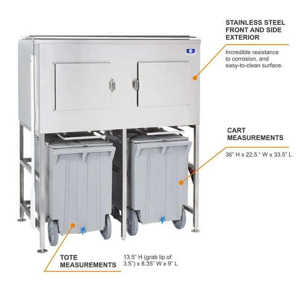 Manitowoc Commercial Ice Bins