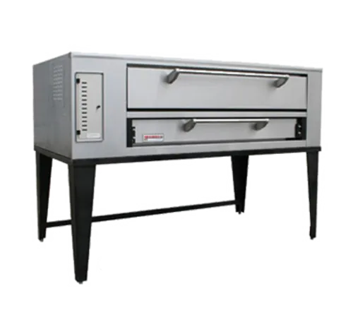 Marsal Pizza Ovens Marsal & Sons SD-660 SD Slice Series Gas Pizza Bake Oven Single Deck, 120 Volts - 130,000 BTU