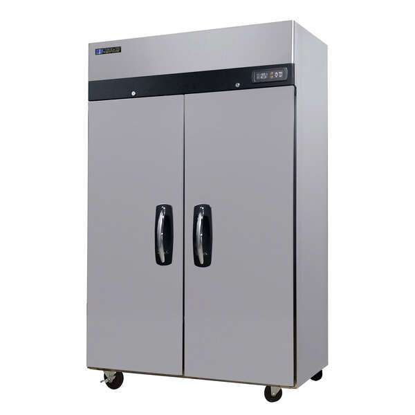 Master-Bilt MBTR49-S 54.75'' Top Mounted 2 Section Door Reach-In Refrigerator Master-Bilt MBTR49-S 54.75'' Top Mounted 2 Section Door Reach-In Refrigerator