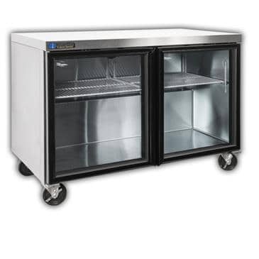 Master-Bilt Products MBURG48A-014 Fusion" Undercounter Glass Door Refrigerator with Master-Bilt Products MBURG48A-014 Fusion" Undercounter Glass Door Refrigerator with