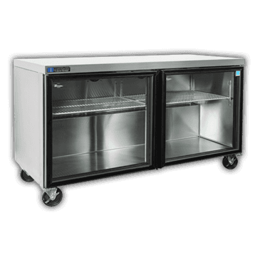 Master-Bilt Products MBURG60A-013 Fusion" Undercounter Glass Door Refrigerator with Master-Bilt Products MBURG60A-013 Fusion" Undercounter Glass Door Refrigerator with