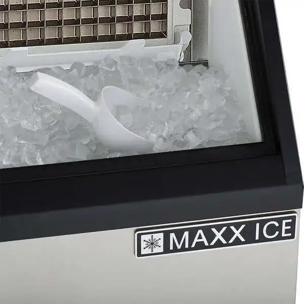 Maxx Cold Maxximum MIM250 24.00" Ice Maker With Bin, Full Cube - 200-300 lbs/24 Hr Ice Production, Air-Cooled, 115 Volts