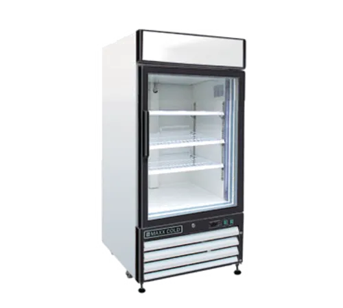 Maxx Cold MXM1-12FHC 25.00'' Section Glass Door Merchandiser Freezer