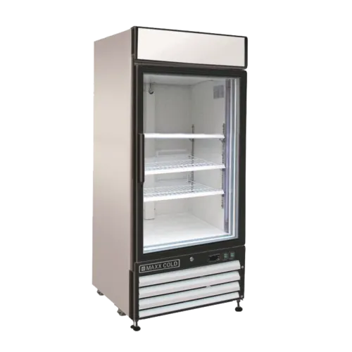 Maxx Cold MXM1-16FHC 25.00'' Section Glass Door Merchandiser Freezer
