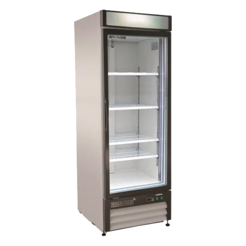 Maxx Cold MXM1-23FHC 27.00'' Section Glass Door Merchandiser Freezer