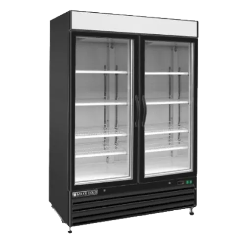 Maxx Cold MXM2-48FBHC 54.00'' Section Glass Door Merchandiser Freezer