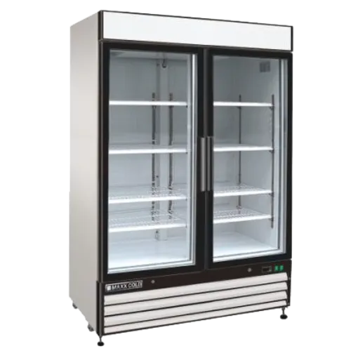 Maxx Cold MXM2-48FHC 54.00'' Section Glass Door Merchandiser Freezer