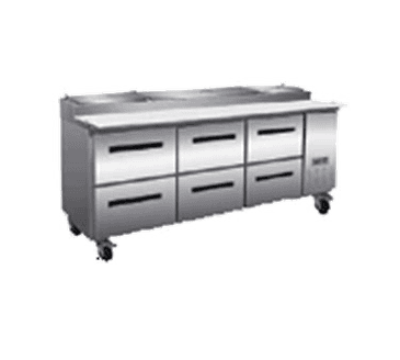 Maxx Cold MXCPP92-DLMR X-Series 92" Pizza Prep Table Maxx Cold MXCPP92-DLMR X-Series 92" Pizza Prep Table
