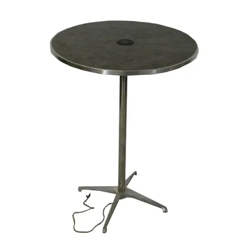 Maywood Furniture ML36RDPED30CHG Wireless Charging Table