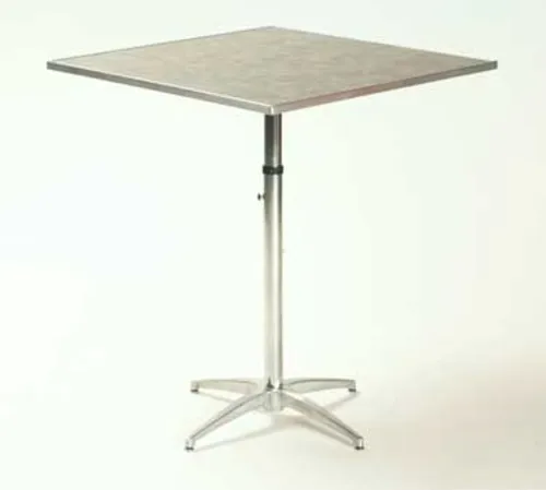 Maywood Furniture ML36SQPEDADJ Standard Pedestal Table