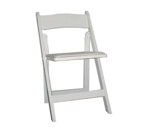 Maywood Furniture MMAXWHT Max Folding Chair