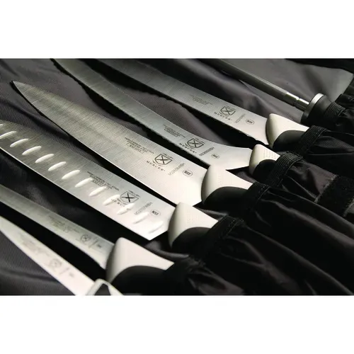 Mercer Culinary M21821WH Millennia® Knife Roll Set