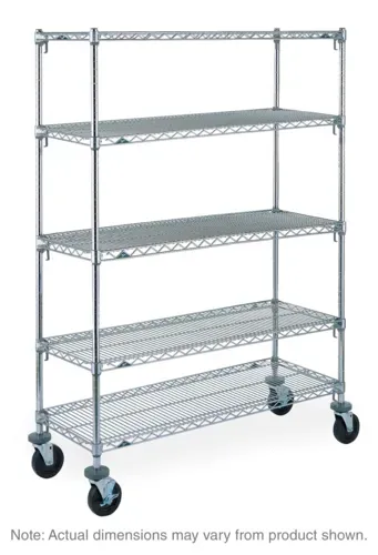 Metro 5A366EC 1860 Super Adjustable Cart construction
