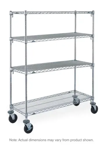 Metro A466EC Super Adjustable Super Erecta® Stem Caster Cart