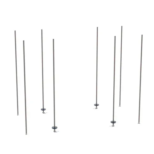 Metro Metro BTEK4 qwikTRAK™ High Density Storage System  stationary end unit kit
