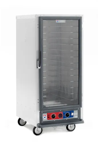 Metro C517-CFC-4 C5™ 1 Series 3/4 Height Clear Door Non-Insulated Mobile Proofing and Holding Cabinet, 120 Volts