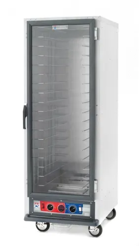 Metro C519-CFC-4A C5™ 1 Series Full Height Clear Door Non-Insulated Mobile Proofing and Holding Cabinet, 120 Volts