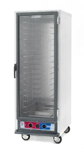 Metro C519-PFC-4A C5™ 1 Series Full Height Clear Door Non-Insulated Mobile Proofing and Holding Cabinet, 120 Volts