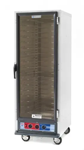 Metro C519-PFC-U C5™ 1 Series Full Height Clear Door Non-Insulated Mobile Proofing and Holding Cabinet, 120 Volts