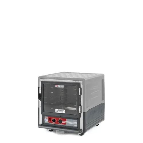 Metro Metro C533-HLFC-U-GY Undercounter Clear Door Mobile Heated Holding Cabinet