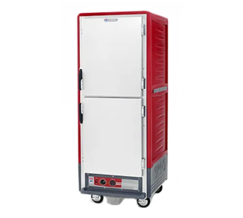 Metro C539-MDS-UA C5™ 3 Series with Red Insulation Armour™ Full Height Solid Door Insulated Mobile Proofing and Holding Cabinet, 120 Volts