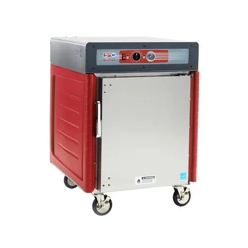 Metro Metro C545-ASFS-L C5™ 4 Series with Insulation Armour™ Plus Half Height Solid Door Mobile Heated Holding Cabinet, 120 Volts