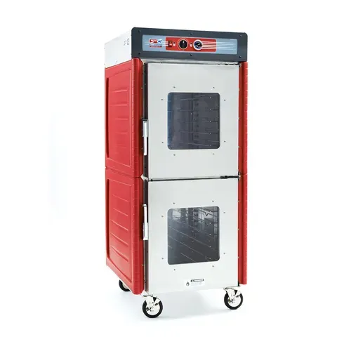 Metro Metro C549-ASDC-U C5™ 4 Series with Insulation Armour™ Plus Full Height Clear Door Mobile Heated Holding Cabinet, 120 Volts