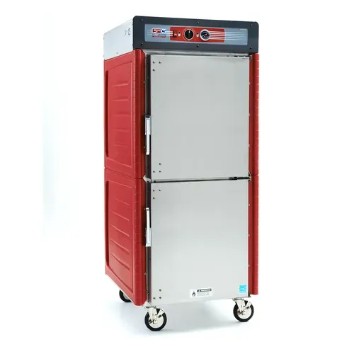 Metro Metro C549-ASDS-U C5™ 4 Series with Insulation Armour™ Plus Full Height Solid Door Mobile Heated Holding Cabinet, 120 Volts