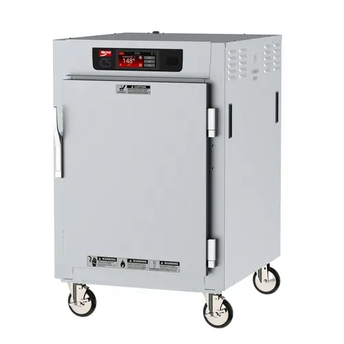 Metro C585L-SFS-UPFS C5™ 8 Series Solid Door Mobile Pass-Thru Heated Holding Cabinet, 120 Volts