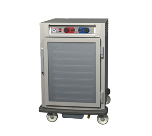 Metro Metro C595L-NFC-L C5™ 9 Series Half Height Clear Door Insulated Mobile Proofing and Holding Cabinet, 120 Volts
