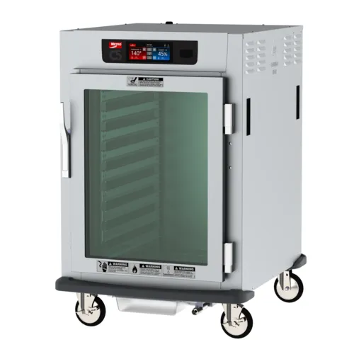 Metro C595L-SFC-LA C5™ 9 Series Half Height Clear Door Insulated Mobile Proofing and Holding Cabinet, 120 Volts