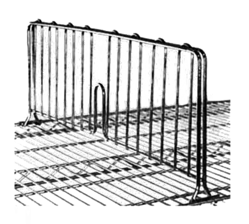 Metro DD36W Super Erecta® Shelf Divider Metro DD36W Super Erecta® Shelf Divider