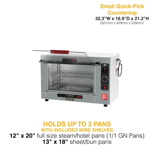 Metro Metro HBCS4-B HotBlox Xpress S4 Quick Access Holding Cabinet