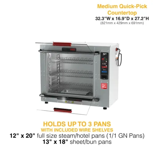 Metro Metro HBCS6-T HotBlox Xpress S6 Quick Access Holding Cabinet