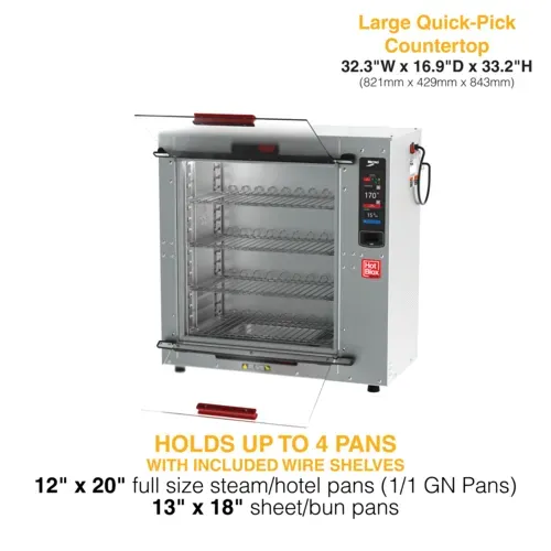 Metro Metro HBCS8-T HotBlox Xpress S8 Quick Access Holding Cabinet