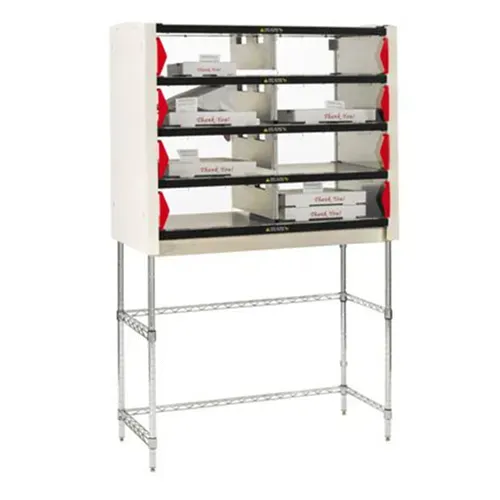 Metro Metro HS-1842LEGKIT-3F Metro2Go Leg Kit with 3-Sided Frame,  freestanding,  chrome plated