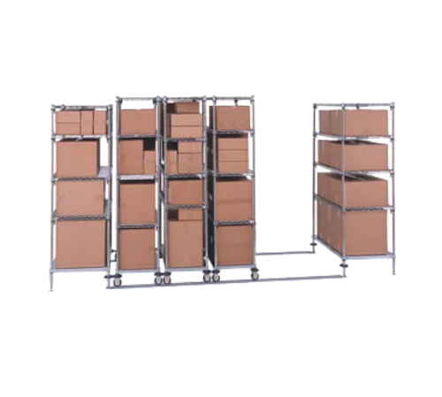 Metro LBTAS HD qwikTRAK™ High Density Double Deep Storage
