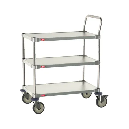 Metro Metro MCP316-1830FF-3 Metro 18"x 30" Stainless 316 Grade Cart