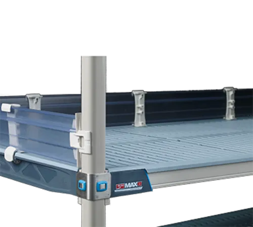 Metro MXL36-4P MetroMax i - 4" Clear Plastic Back Ledge