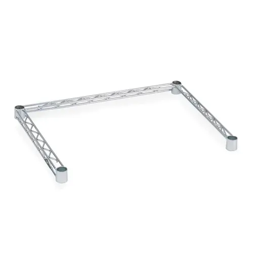 Metro Metro SF35N3S Super Erecta® Stainless Steel 48.00"W x 18.00"D Channel 3-Sided Shelving Frame