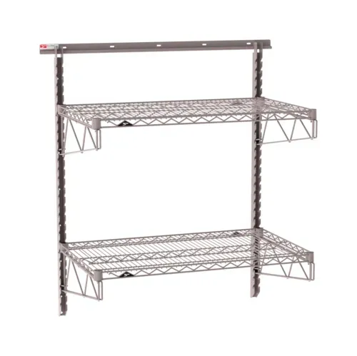 Metro Metro SW-2136K4-45-2TIER SmartWall Wall Shelving Kit. two-shelf
