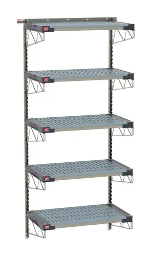 Metro Metro SW-2136S4-85-5TIER SmartWall Life Tall Wall Shelving Kit