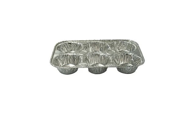 Durable MUFFIN PAN, 6 CUP FOIL, ALUMINUM,30