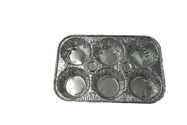 Durable MUFFIN PAN, 6 CUP FOIL, ALUMINUM,30