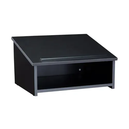 National Public Seating National Public Seating 22-BK Oklahoma Sound® Tabletop Lectern