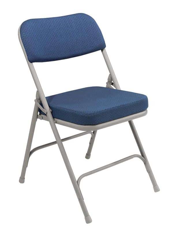 National Public Seating 3215 3200 Series 2" Fabric Upholstered Folding Chair National Public Seating 3215 3200 Series 2" Fabric Upholstered Folding Chair