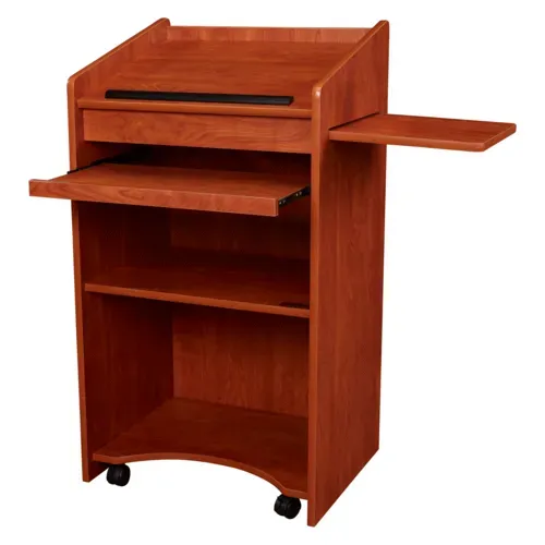 National Public Seating National Public Seating 600-CH Oklahoma Sound® Aristocrat Floor Lectern