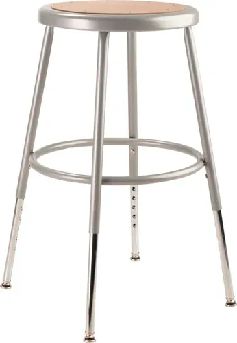 National Public Seating National Public Seating 6218H NPS® Heavy Duty Steel Stool