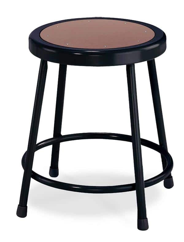 National Public Seating 6224H-10 19-27"H & 25-33"H ADJ. Height Black Frame National Public Seating 6224H-10 19-27"H & 25-33"H ADJ. Height Black Frame