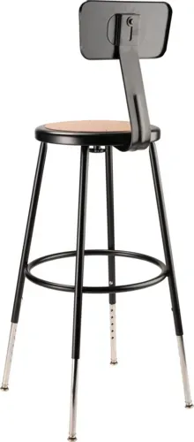 National Public Seating National Public Seating 6224HB-10 NPS® 25"-33" Height Adjustable Heavy Duty Steel
